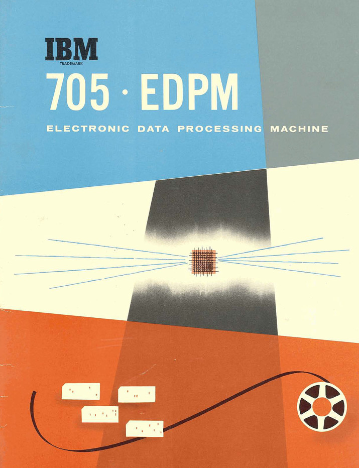 Throwback Thursdays IBM 705 EDPM Electronic Data Processing Machine, 1955
