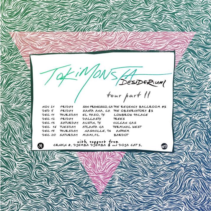 TOKiMONSTA Desiderium Tour Dates